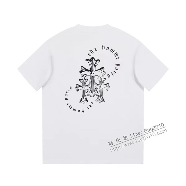 Chromehearts專櫃克羅心2023SS新款印花T恤 男女同款 tzy2829